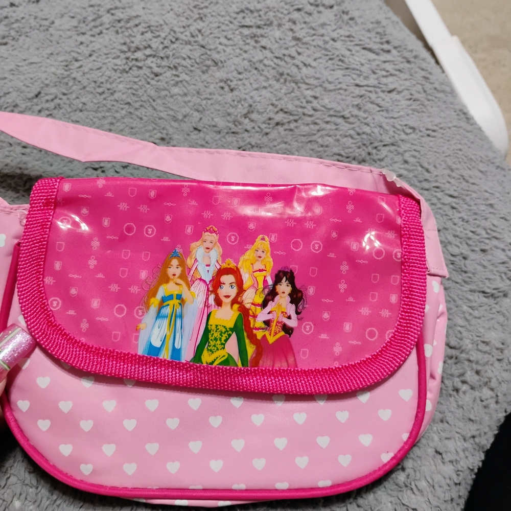 Disney Princess Pink Kids Bag & Snack Container ever since
